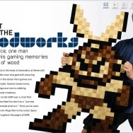 8 BIT WOOD in EGM magazine, October 2010