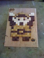 Link, by 8 BIT WOOD